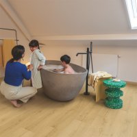 Quickstep LVT Bloom Geborstelde eik honing Natural 6mm