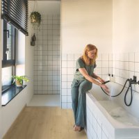Quickstep LVT Bloom Geborstelde beige eik Natural 6mm