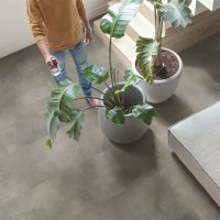 Quickstep  LVT Illume Gewolkt beton Dark grey 6mm